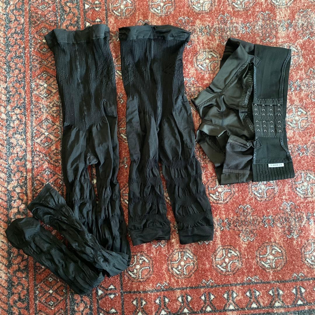 FIT KEEP II (Lサイズ) グラマラスパッツロング&ナイトスリムセット