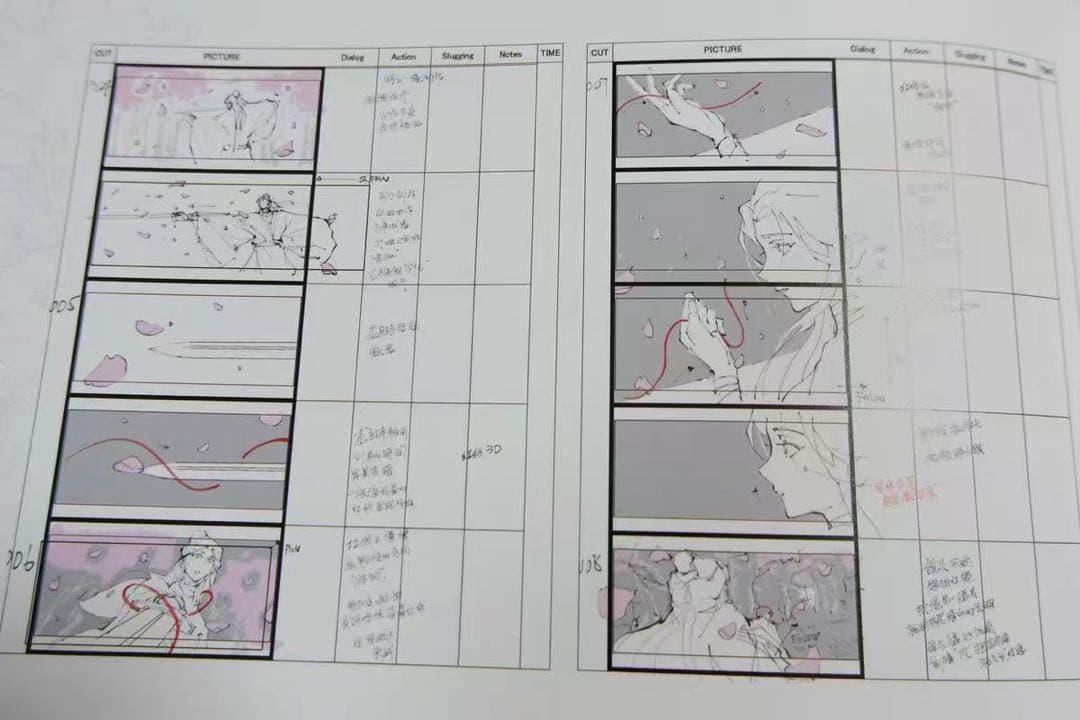 一花一剣：天官賜福アニメーション美術設定集