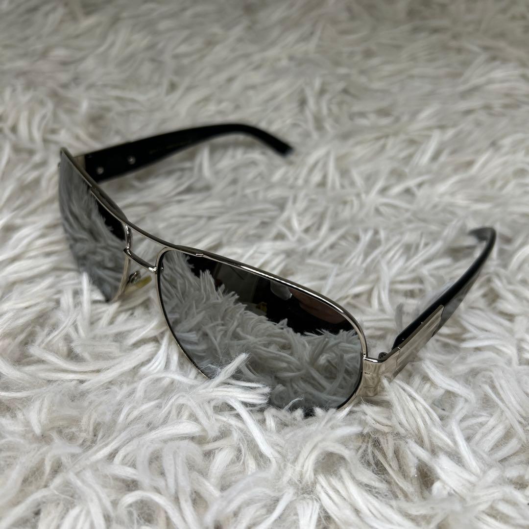 GUCCI ミラー　鏡　サングラス メガネ　ロゴ　グッチ