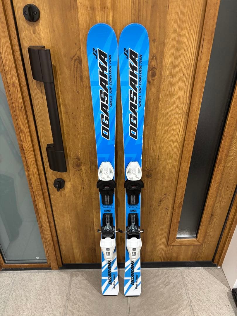 OGASAKA オガサカスキー板 JRS 4.5 CA 青120 ポール新品90