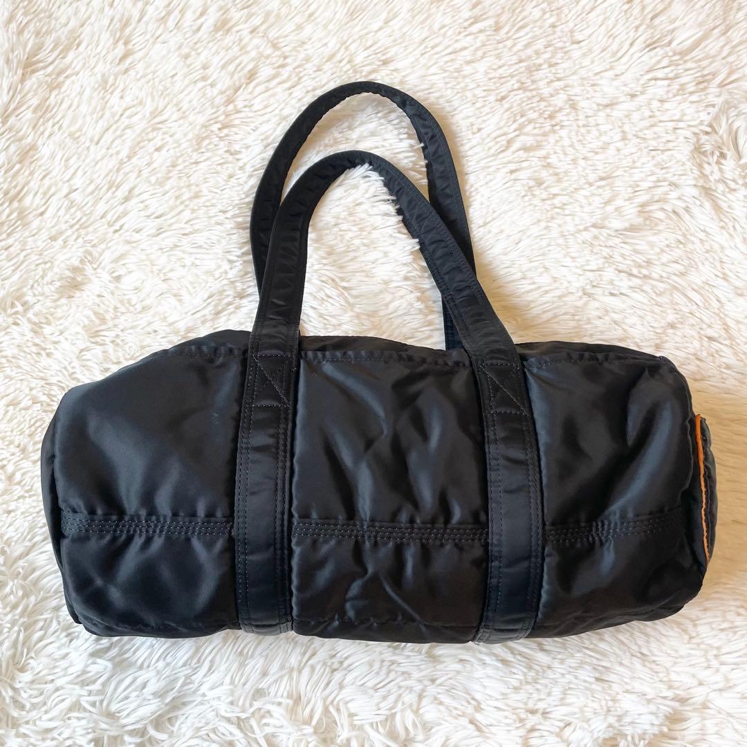 PORTER 吉田カバン タンカー ミニボストン ドラムバッグ ブラック 日本製