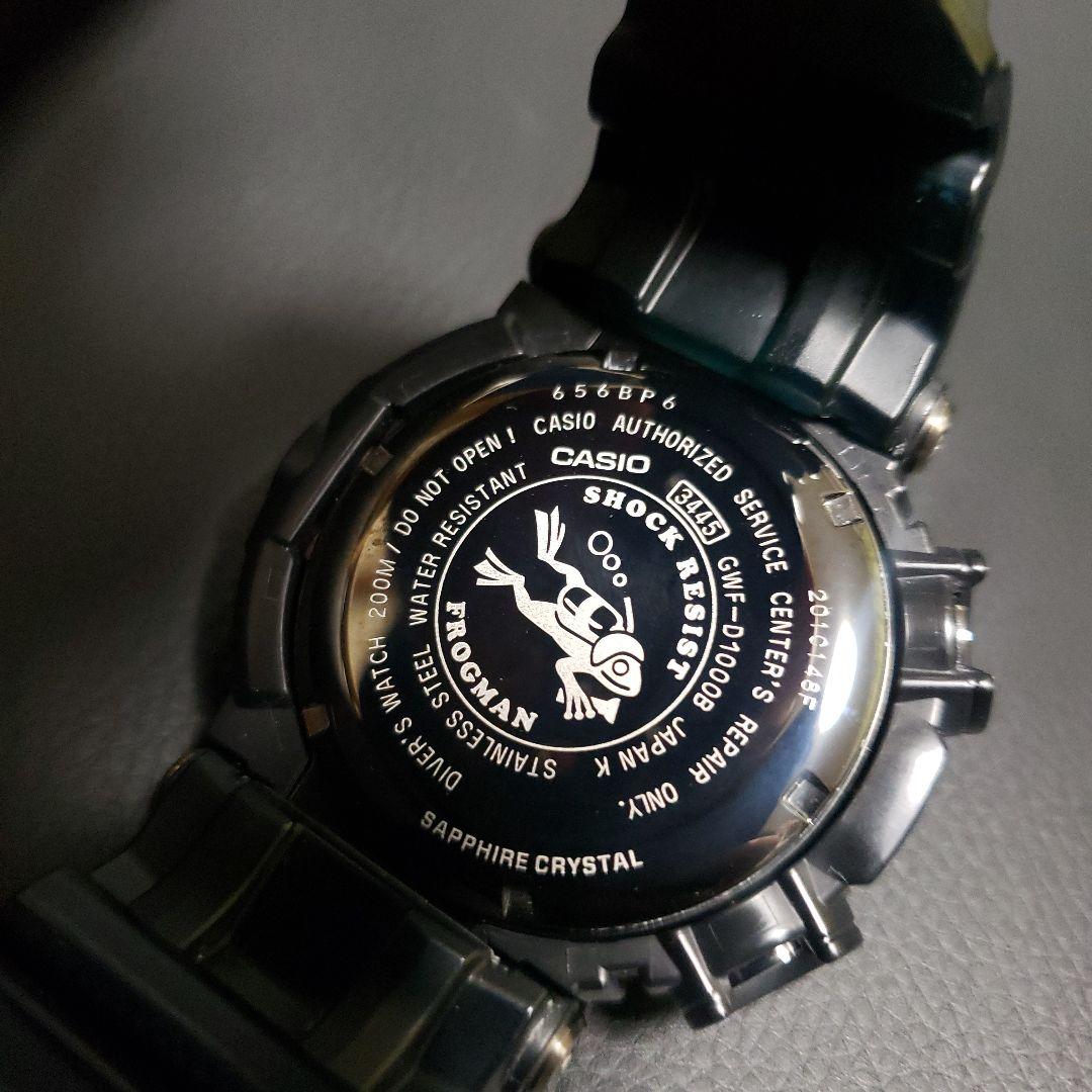 ★美品 MASTER OF G★frogman GWF-D1000B