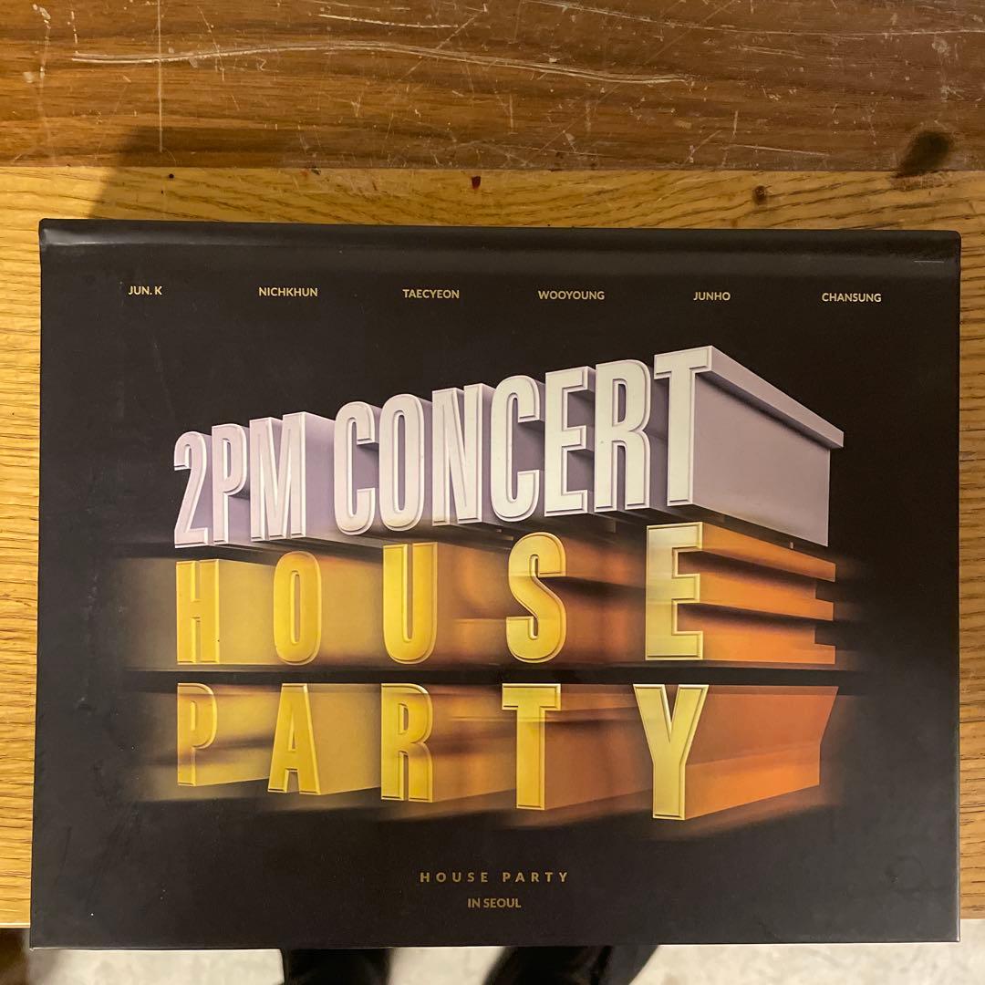 ミュージック 2PM CONCERT HOUSE PARTY DVD