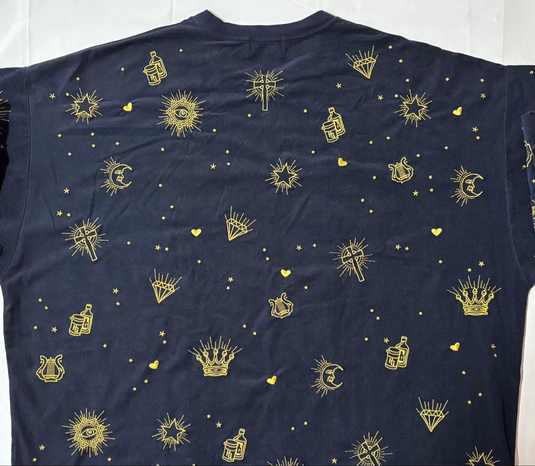 HYSTERIC GLAMOUR 刺繍 カットソー ロンT 長袖ロングシャツ