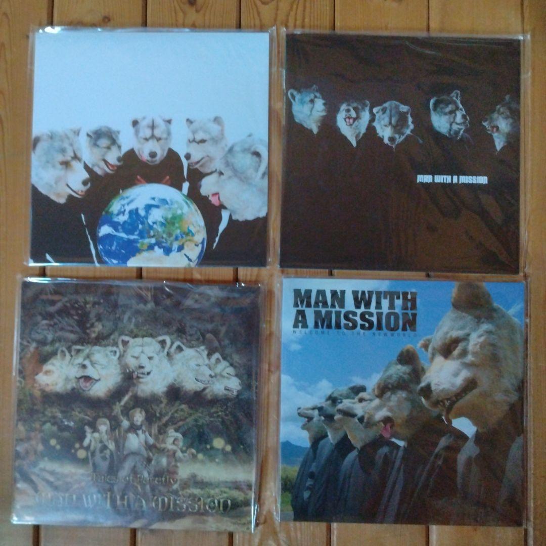 MAN WITH A MISSION レコード 4枚セット
