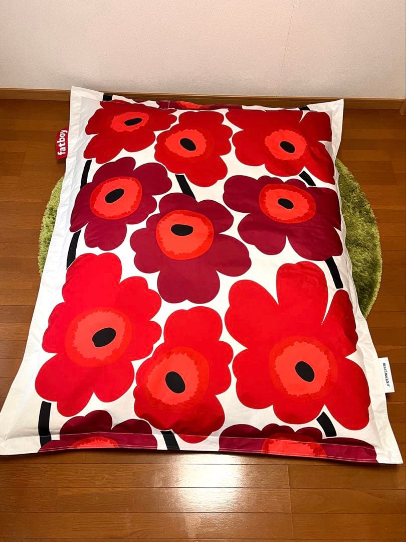 ほんちょのタマゴ FATBOY x marimekkoのビーズクッション