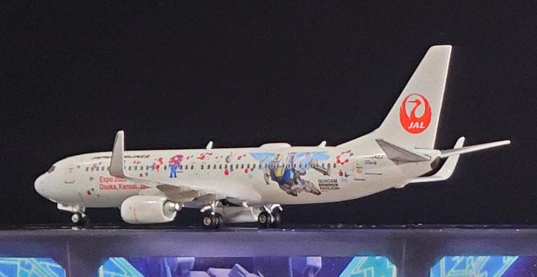 Phoenix JAL B737-800ガンダム Expo 2025 1:400