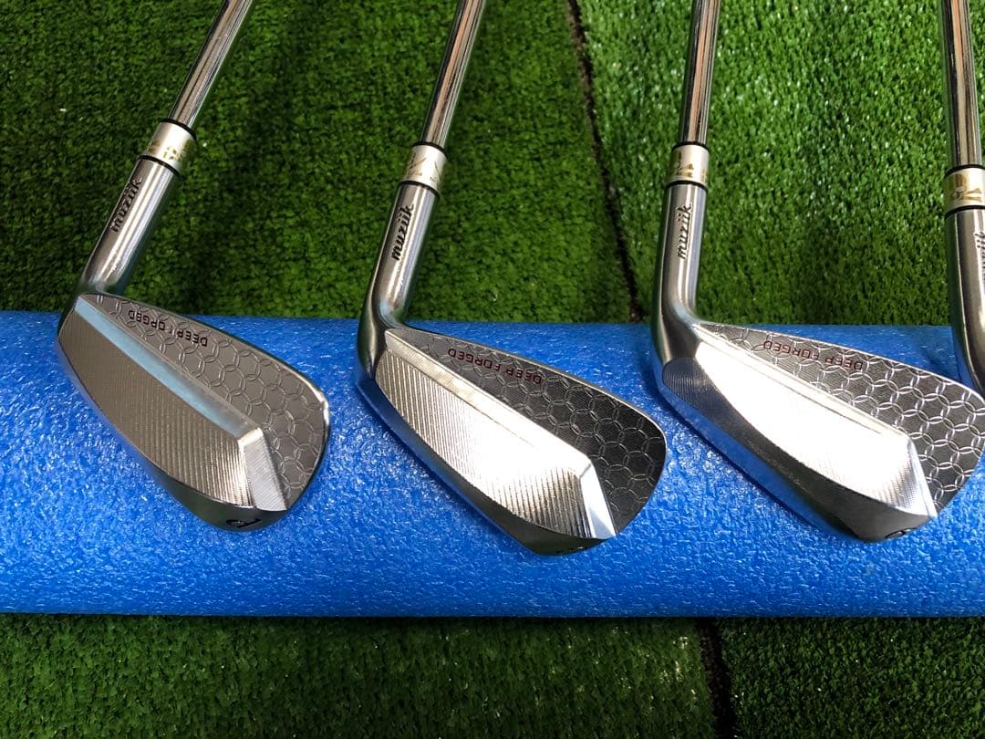 muziik ムジーク ディープフォージドマッスル2アイアンプラスウエッジセット