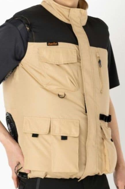 ファン付きウェア 空調服 フルセット 13V バッテリー付 LLサイズアウトドア