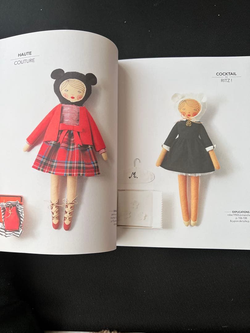 POUPÉE À COUDRE - ドールスタイリング本