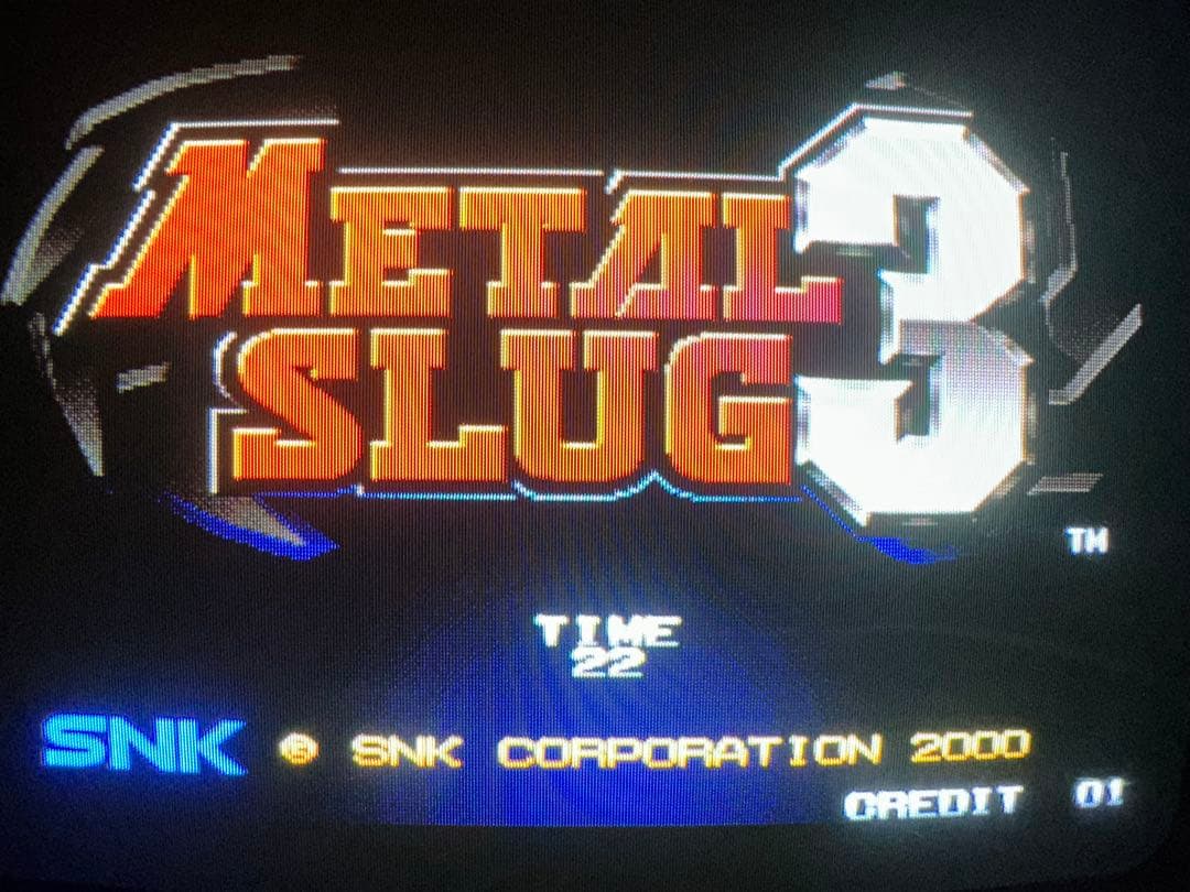 が*る様 SNKMVSメタルスラッグ3カセットです