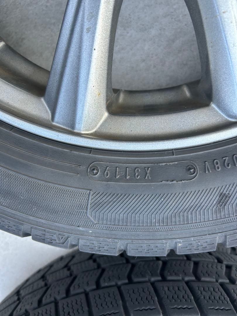 さわっち　スタッドレス　155/65R14 タイヤ・ホイールセット①