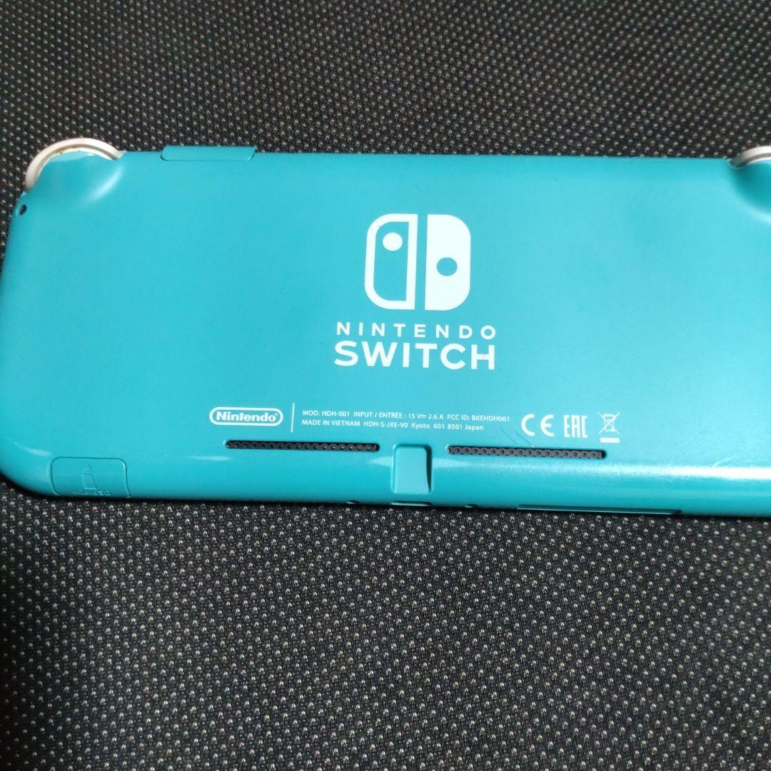 Nintendo Switch Lite ターコイズ画面割れジャンク品