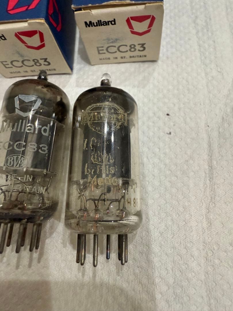 Mullard ECC83 真空管 2本セット
