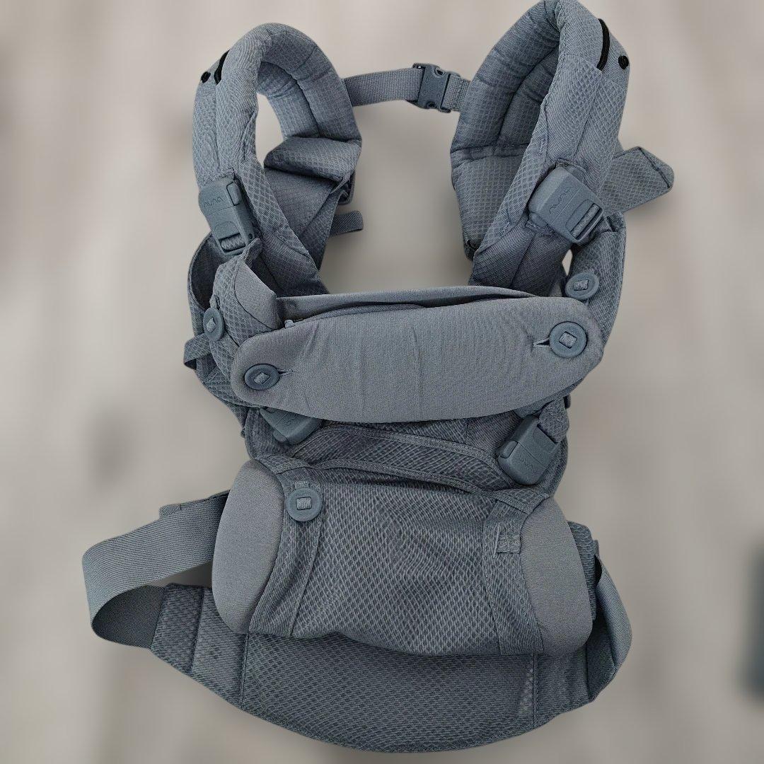 【ほぼ未使用品】NUNA cudl clik カドルクリック 抱っこ紐 グレー