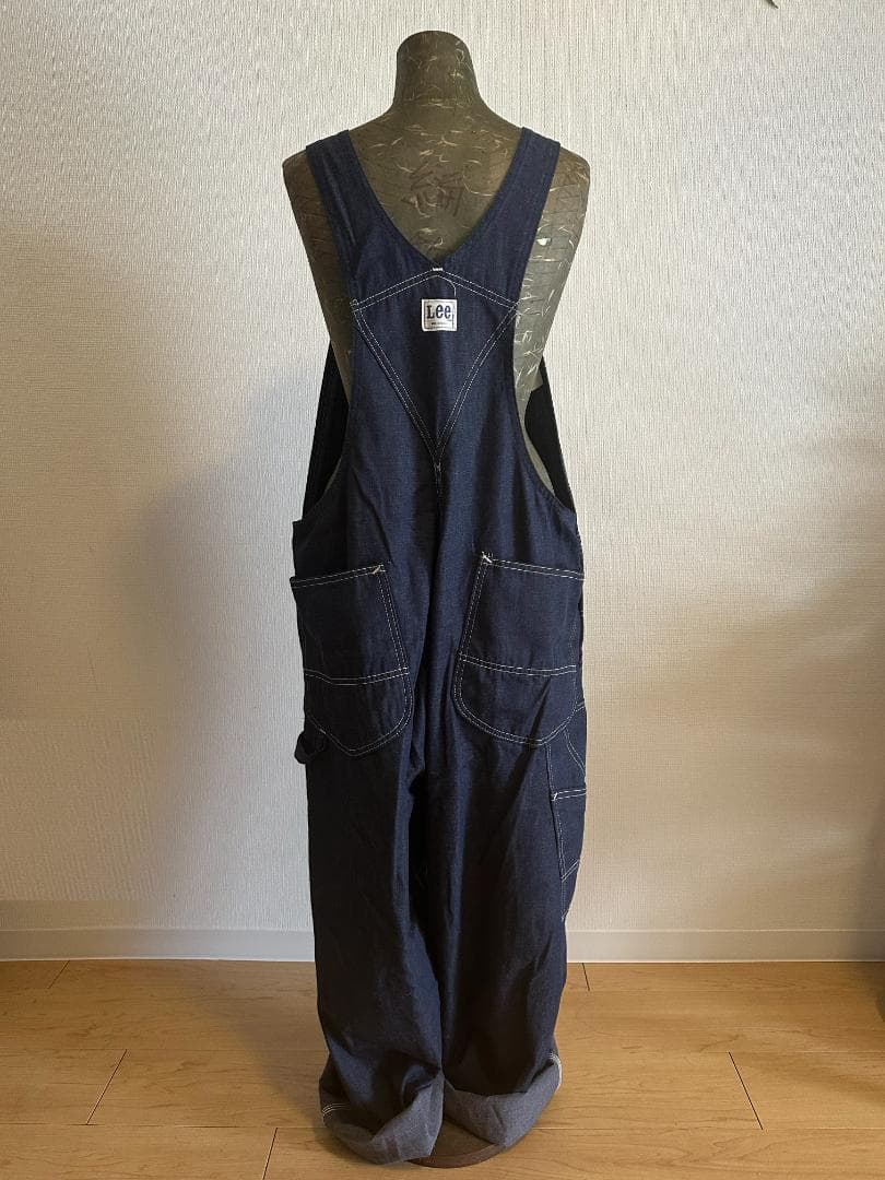 70s Lee USA OVERALL VINTAGE XL-XXL 濃紺 希少