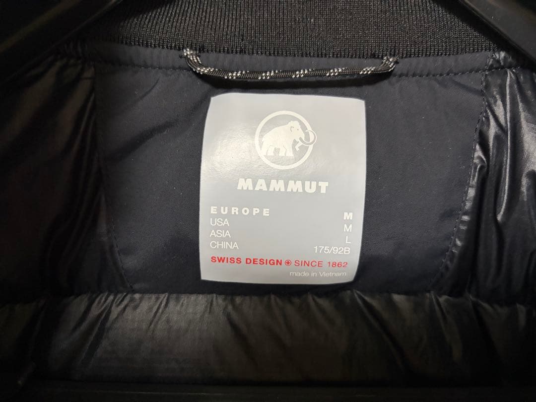 MAMMUT フローバーグ インサレーション ボンバージャケット AF 黒 M
