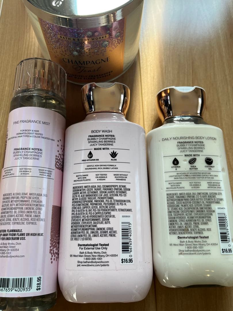 新品未使用　Bath&Body Worksセット トートバッグ付き　ハワイ