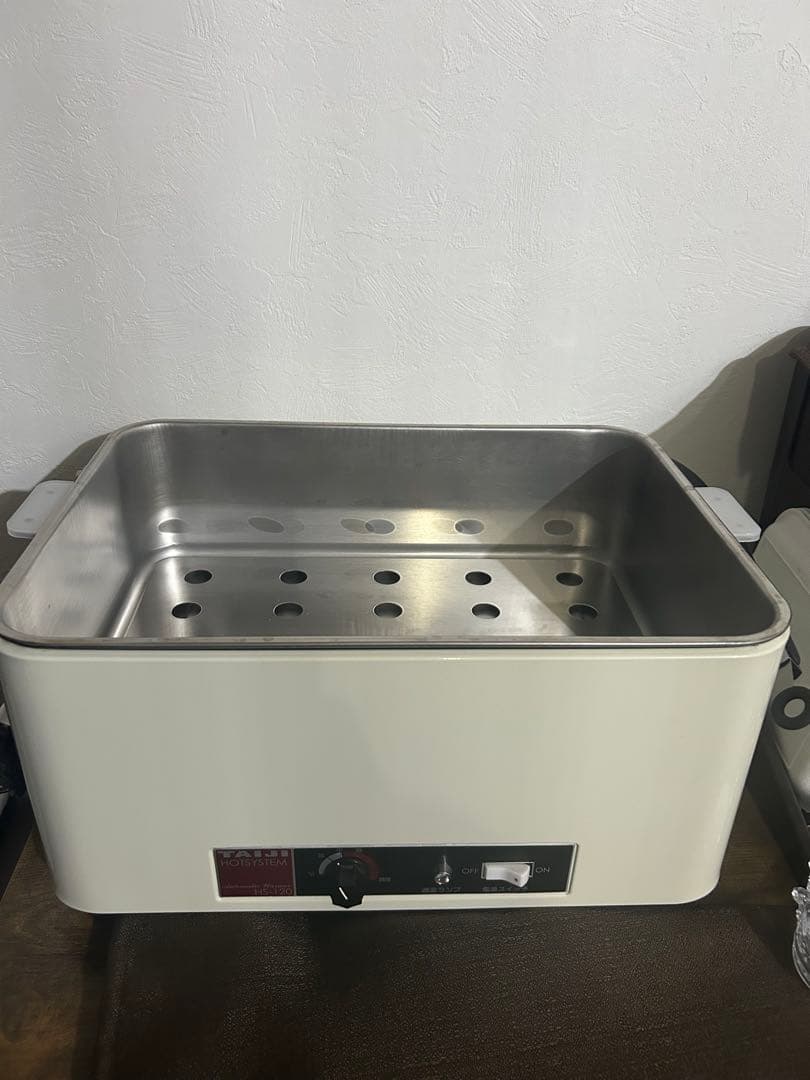 最終値下げ‼️タイジ　専用カバー付きカップウォーマー(湯せん機) HS-12N