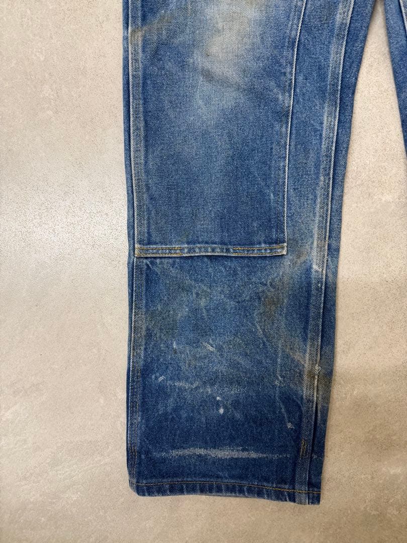 雰囲気抜群 アメリカ製 carhartt ダブルニーペインターパンツ デニム