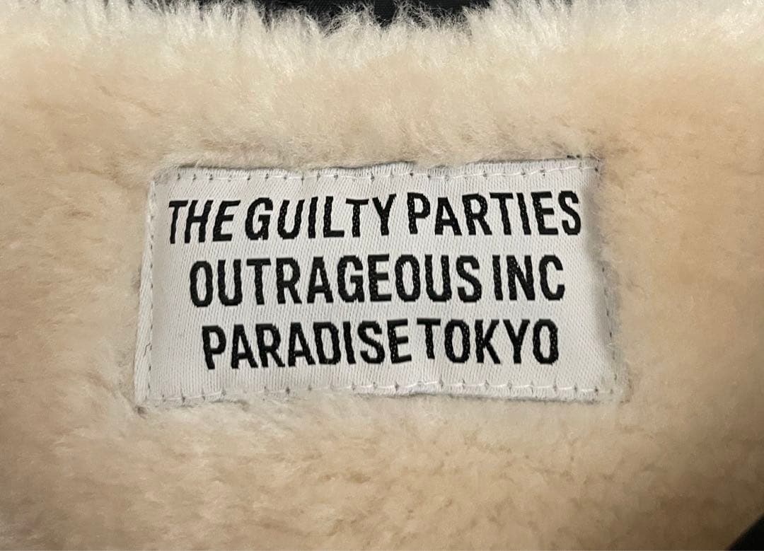 ワコマリア　マリアプリント　ナイロンジャケット