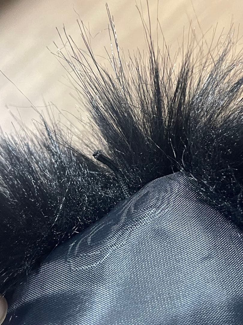 emmy ビッグカラーファータッチブルゾン