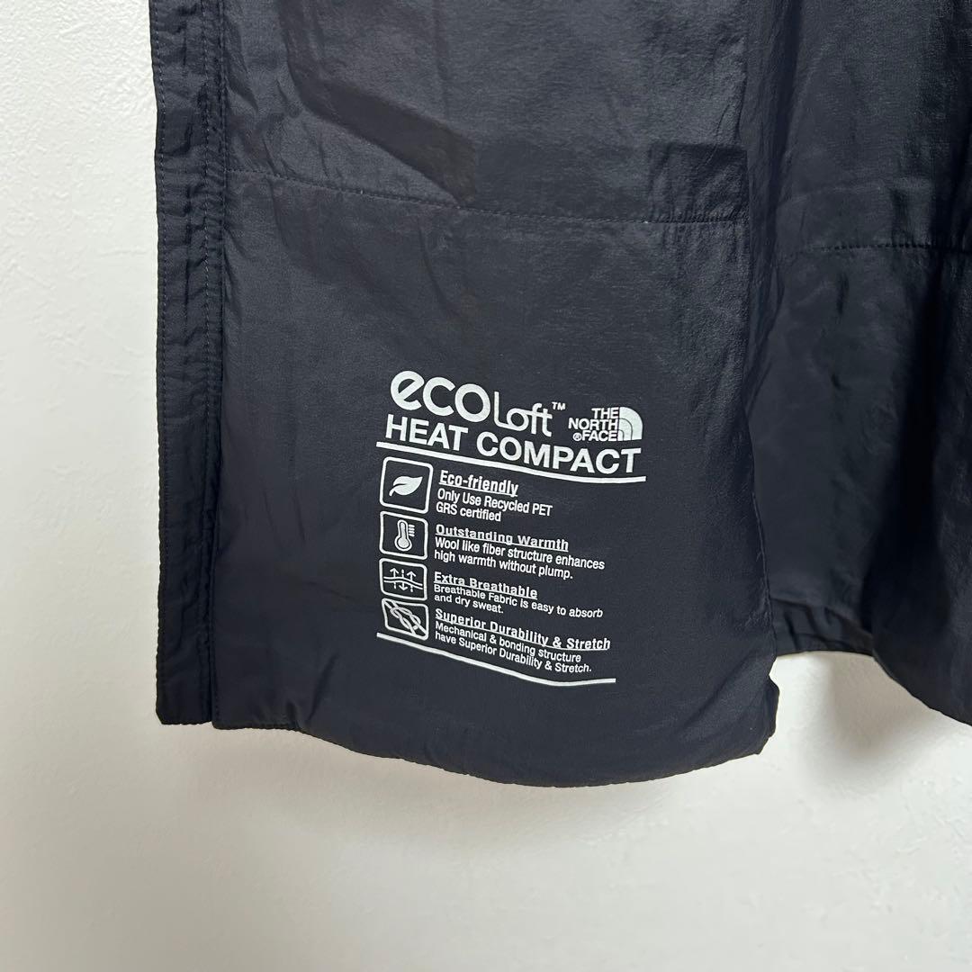 日本未入荷　海外限定　ノースフェイス　キルティング中綿ダウンベスト　黒　L