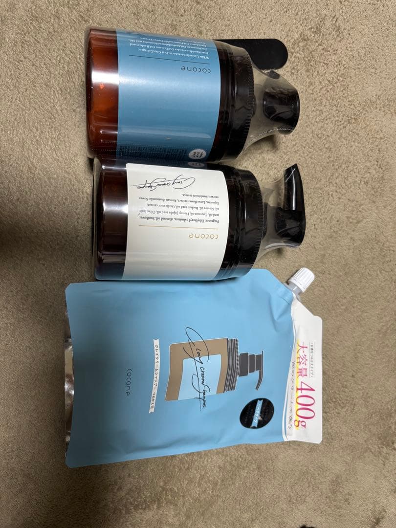 ᑕOᑕOᑎᗴクレイクリームシャンプー2種と詰め替え1パッククレイとリペア本体