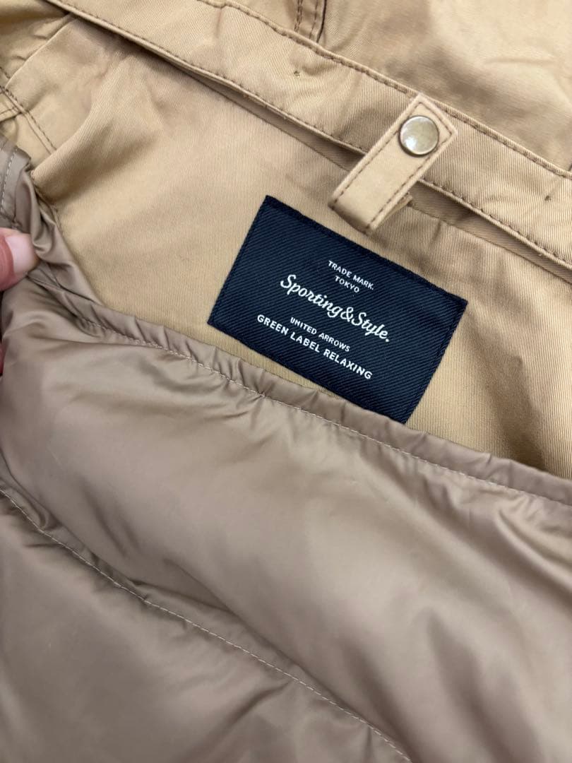 グリーンレーベルリラクジング　モッズコート　ユナイテッドアローズ