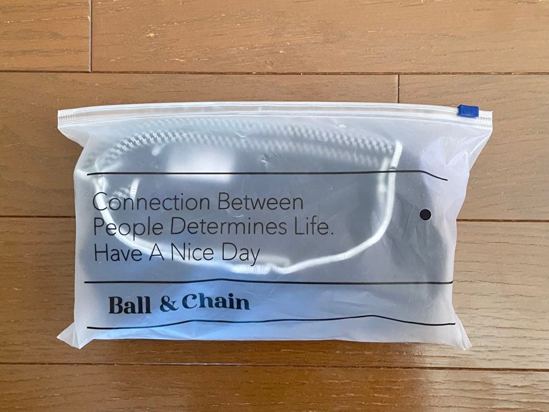 正規品　新品 ボールアンドチェーン　バンビ エコバッグ 黒　 Lサイズ