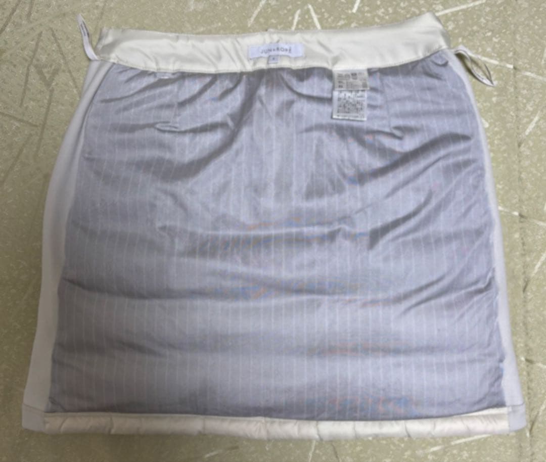 ジュン&ロペ ダウンスカート ライトグレー