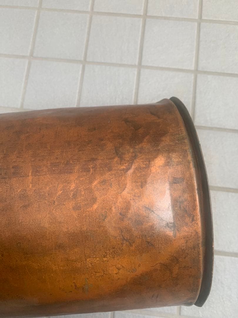 銅　ブロンズ　イタリア　傘立て　ヴィンテージ　中古