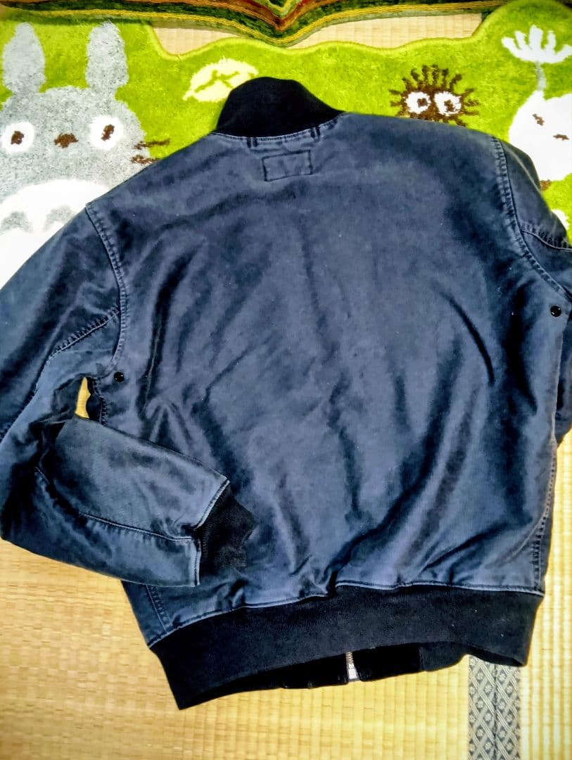 ダブルアールエル　ポロラルフローレンネイビーデッキジャケット