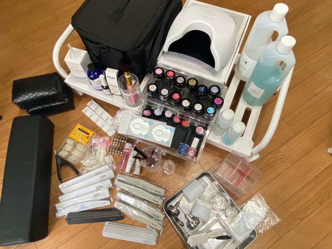 【ネイルセット販売】検定備品〜ジェルネイルプロ用まで