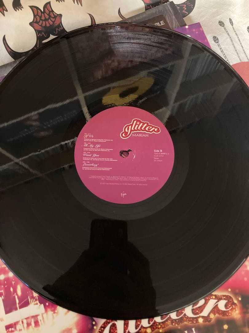 Mariah Carey glitter レコード