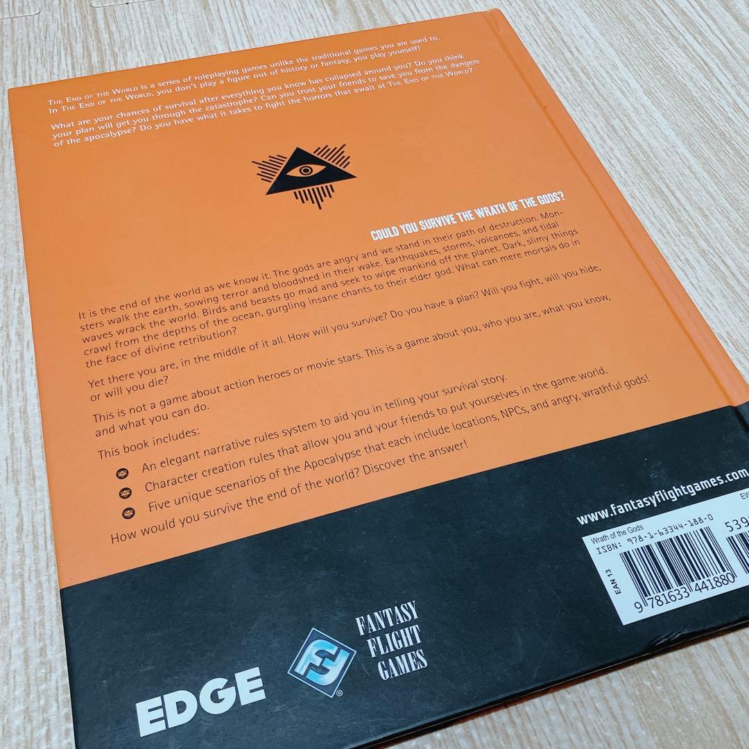 洋書 THE END OF THE WORLD WRATH OF THE GODS