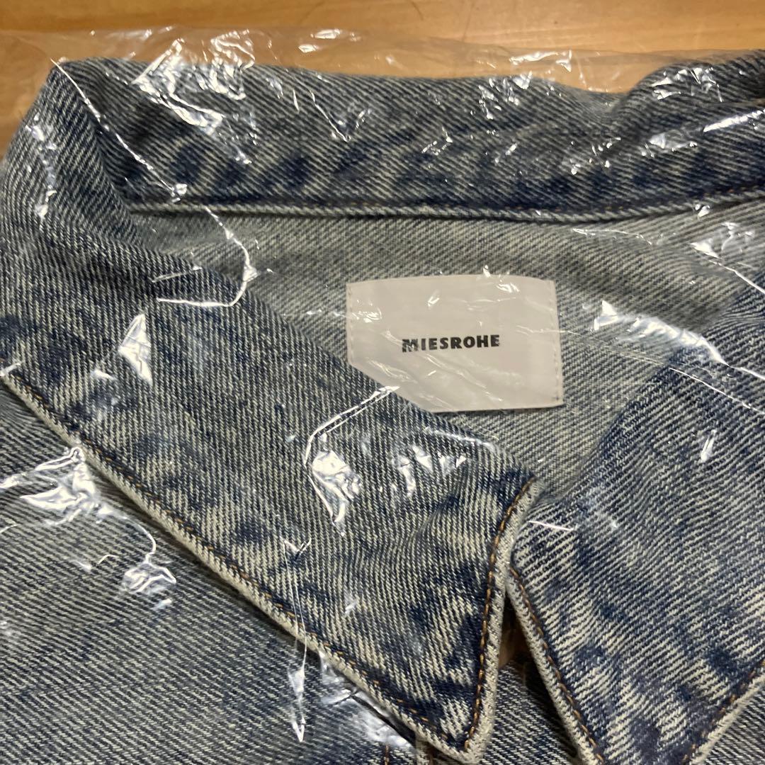 MIESROHE（ミースロエ）オーバーサイズデニムカバーオール　ライトブルー　1