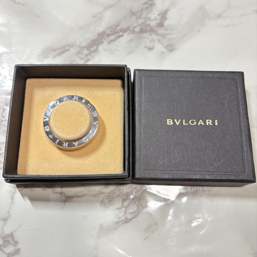 【まめ】ブルガリキーリング SV925 箱付き #B610