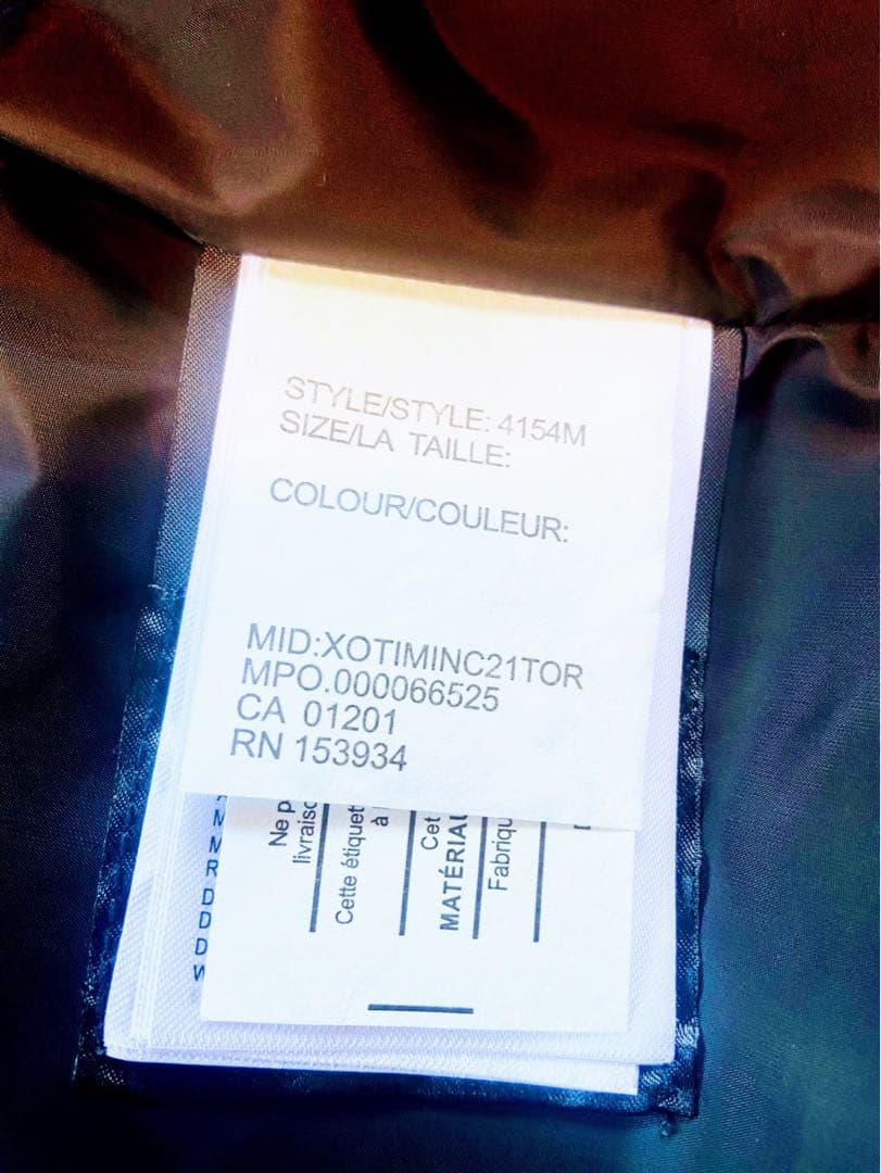 カナダグースダウンベスト　L G 180/92Y ブラック