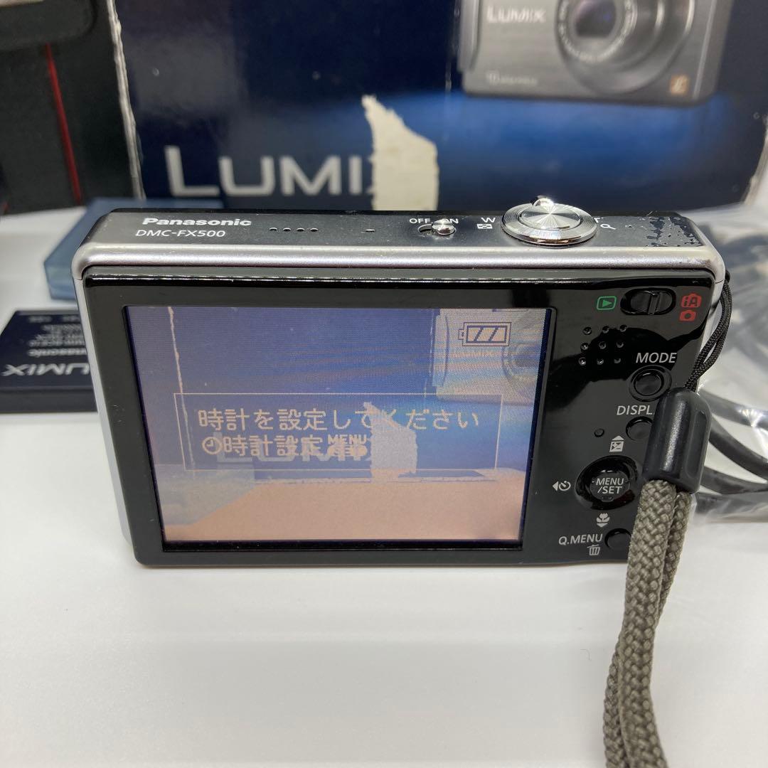 Panasonic LUMIX FX500 動作品　デジタルカメラ