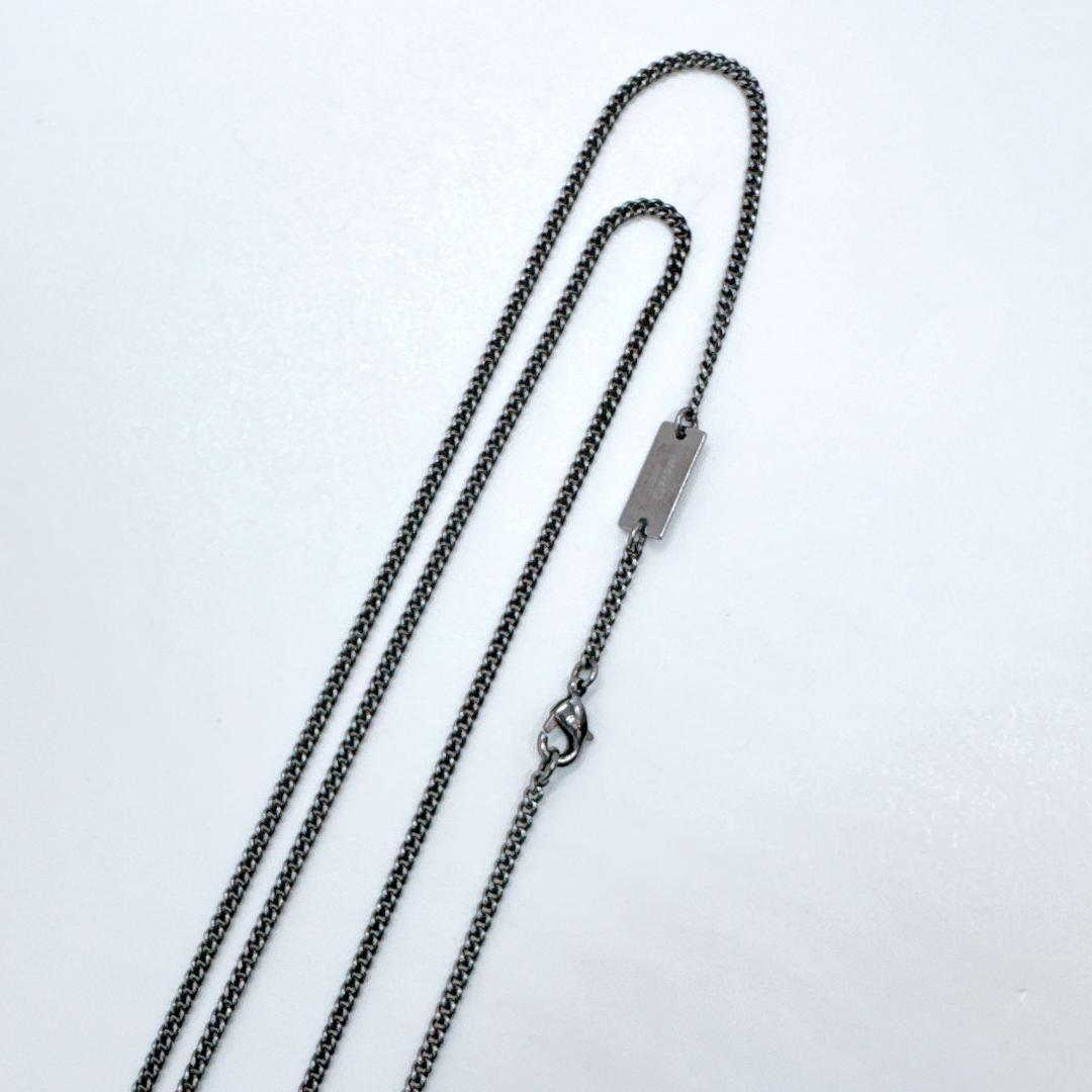 ルイヴィトン メタル モノグラム ストラス ネックレス メンズ M69473