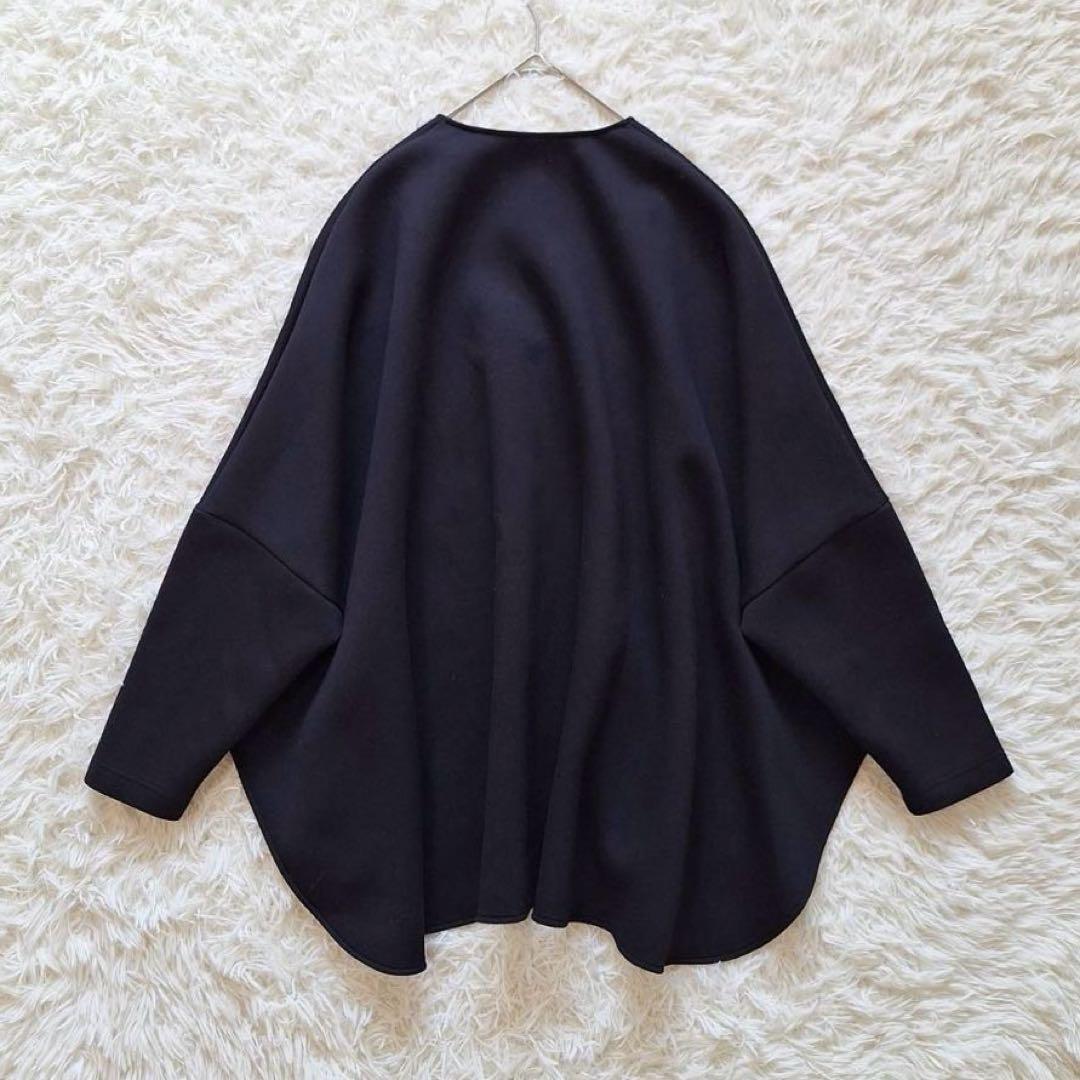 現行モデル✨ルフィル エアクッションカットソー キーネック トップス ブラック