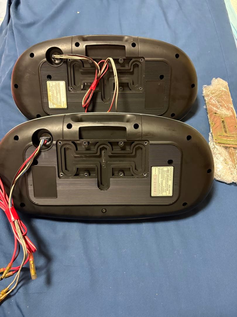 ケンウッド　ksc-550s 置き型スピーカー　イルミ付き