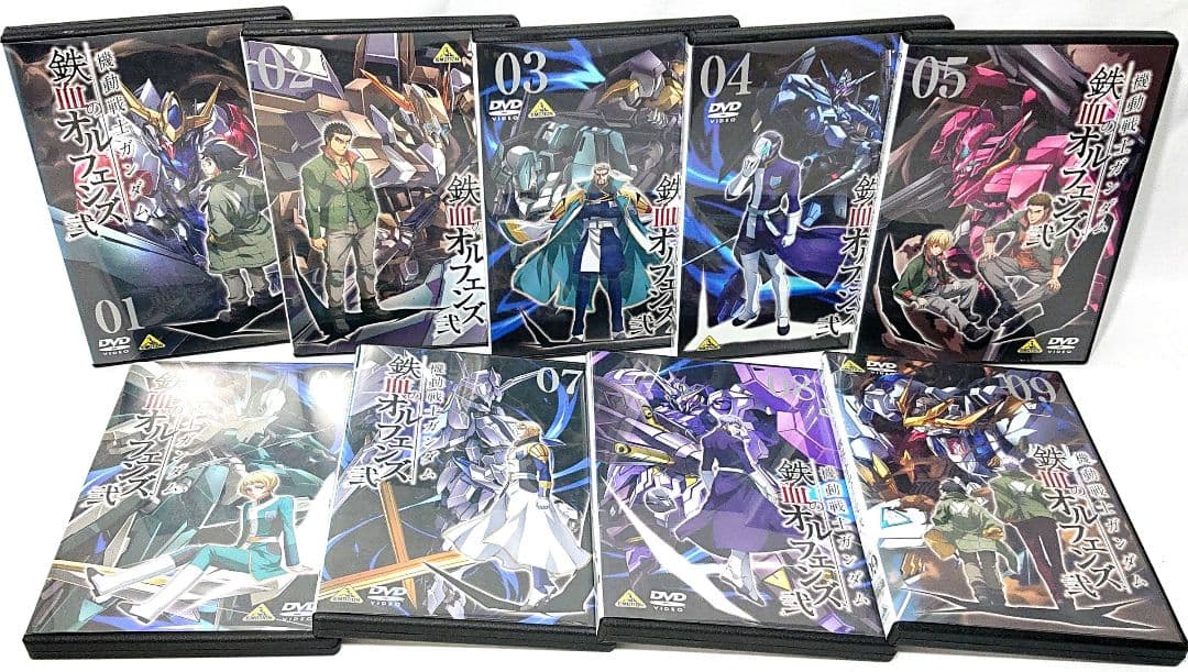 機動戦士ガンダム/鉄血のオルフェンズ 【1期+2期】DVD 全18巻セット