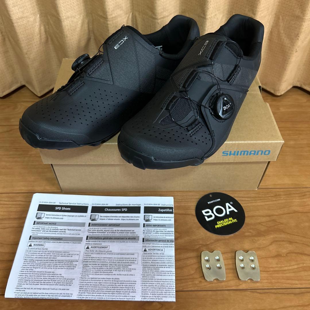 シマノ　SH-XC300　XC3　SPDビンディングシューズ　41　クリート付