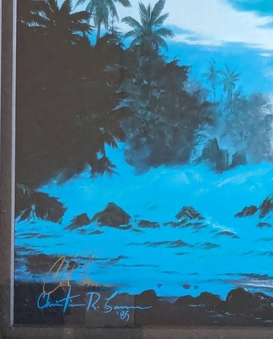 ま*ん様 クリスチャン・リース・ラッセン版画　アフター・ザ・ストーム