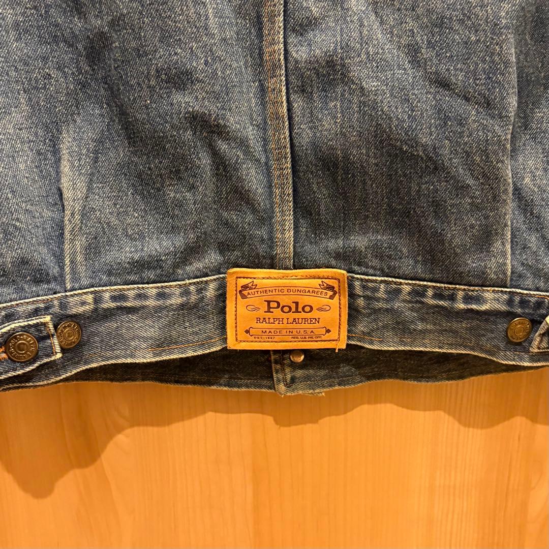 【超希少】80's Polo Ralph Lauren 白タグ デニムジャケット
