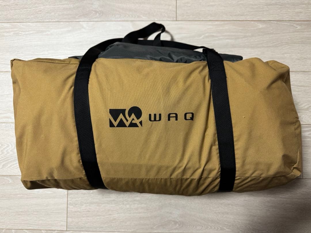 WAQ Alpha TC ソロテント＋BUNDOKグランドシートセット　一回使用