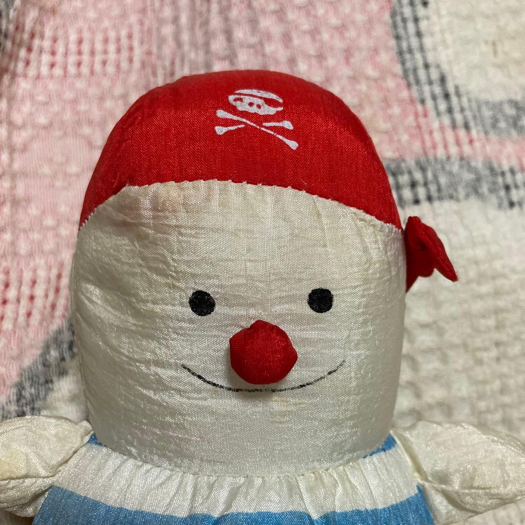 昭和レトロ　セキグチ　フラッフィーバルーン　海賊　ぬいぐるみ　中古品