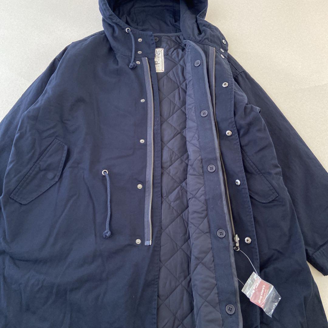 【新品タグ付き】ドラッグストアーズ　ライナー付きコート　大きいサイズ　ゆったり